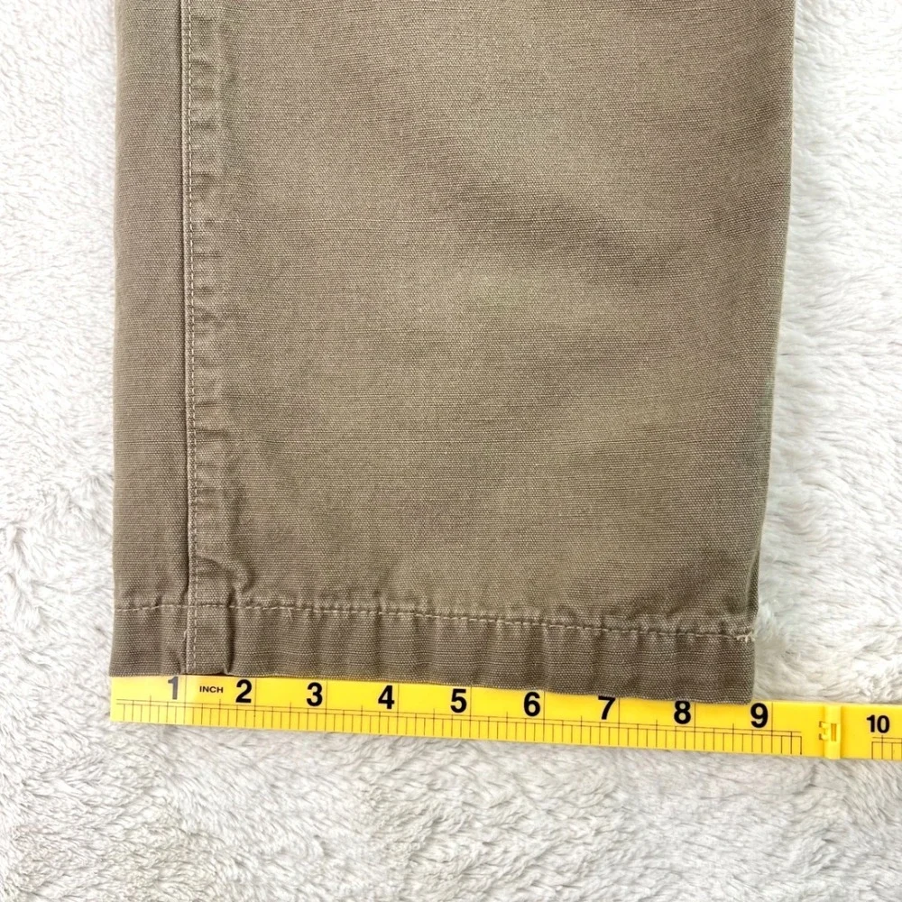 Carhartt‎ Relaxed Fit Work Pants Men's 38x30 Brown Cotton B299 MUS Baggy Utility